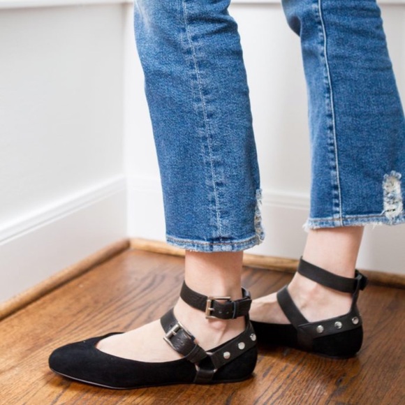 rebecca minkoff vivica ankle strap flat